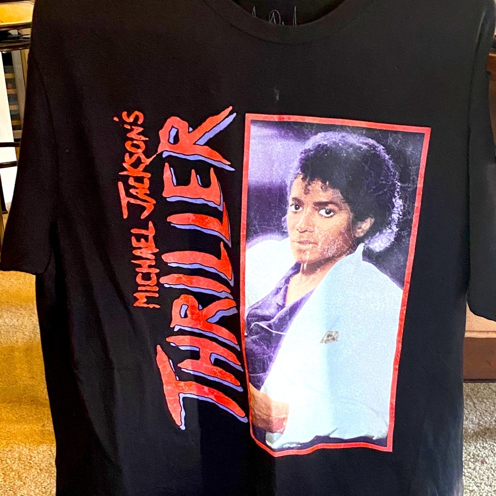 Michael Jackson vintage thriller shirt